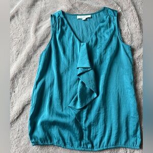 LOFT Turquoise Sleeveless Top